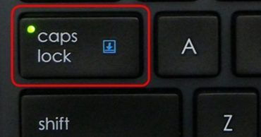 BloqMayus o Caps Lock